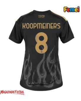 Juventus Teun Koopmeiners #8 Tricou Fotbal Replică 2026-27 Femei Treilea